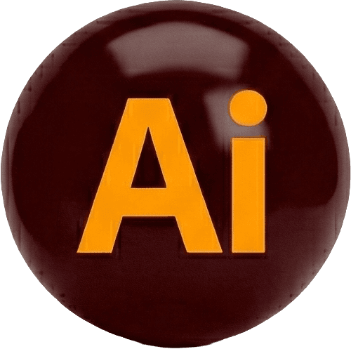 Adobe Illustrator 3D Badge