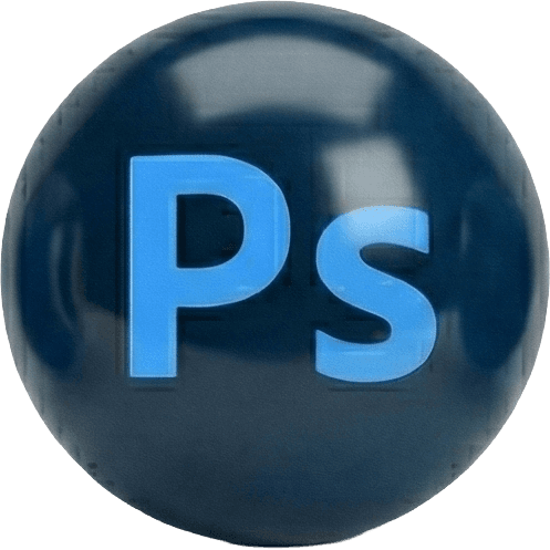 Adobe Photoshop 3D Badge